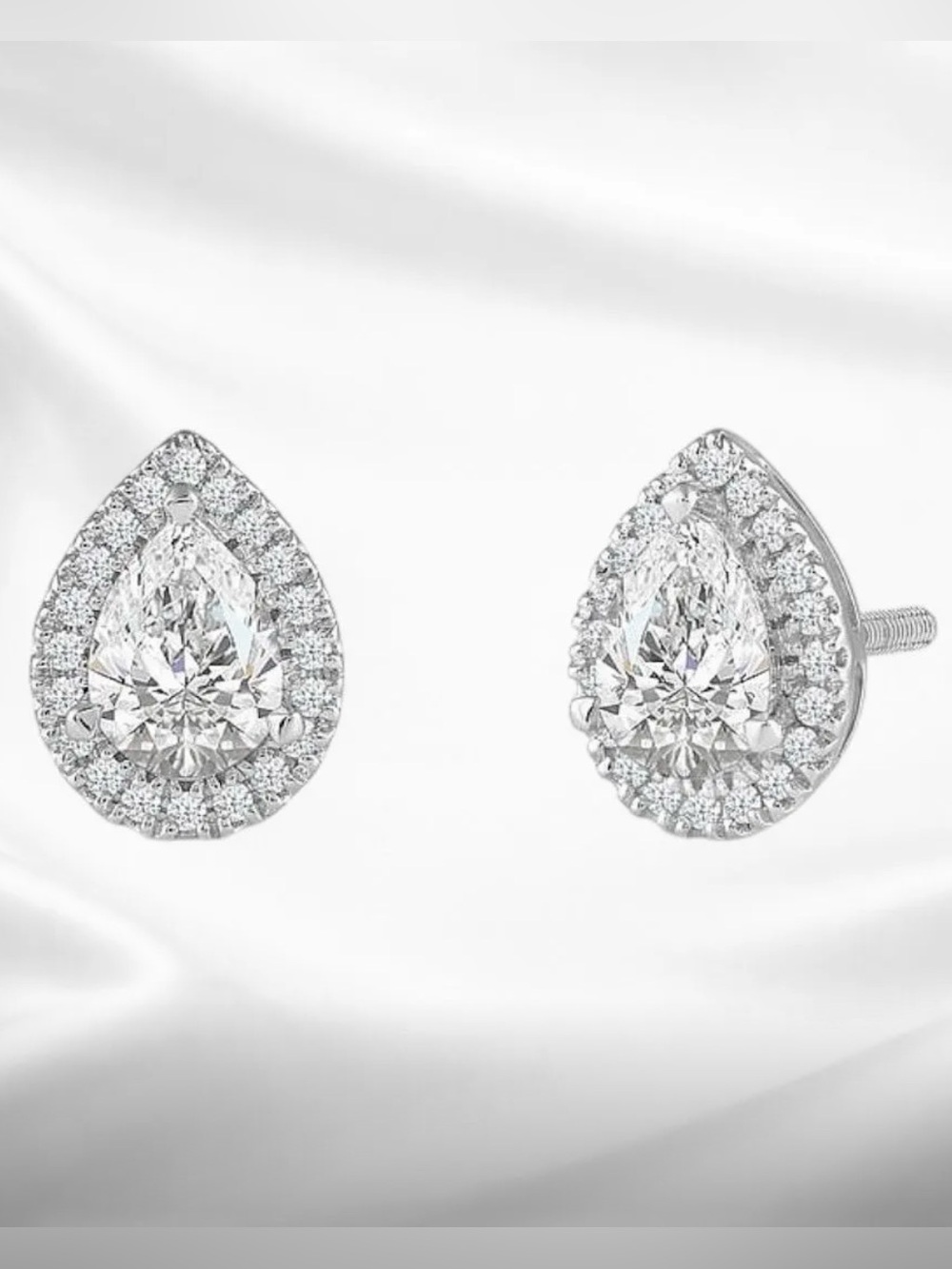Lustre Muse 8MM Earrings | 925 Sterling Silver Stud Earrings